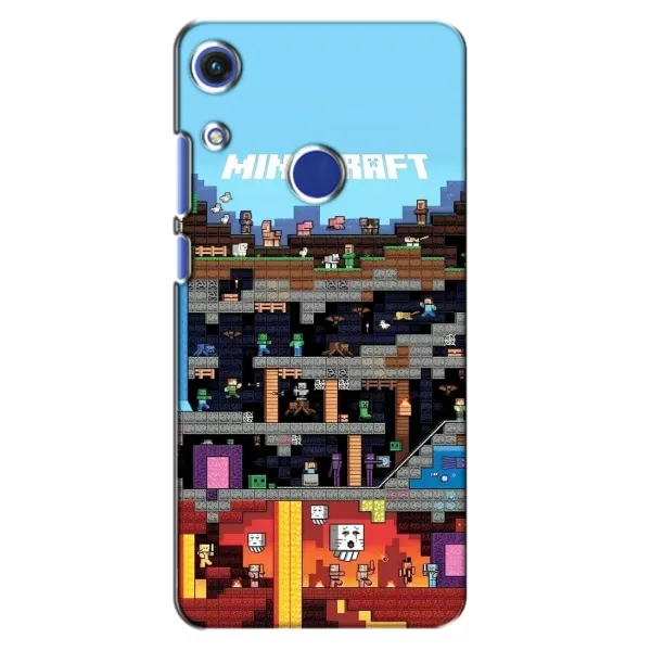 Чехол с принтом «фон Minecraft» для Huawei Honor 8A