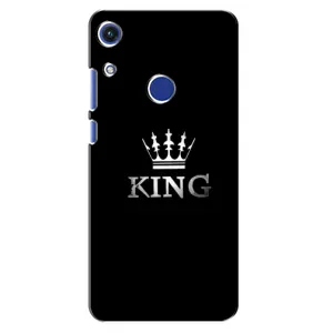 Чехол с Короной Хуавей Хонор 8А - (AlphaPrint) (KING)