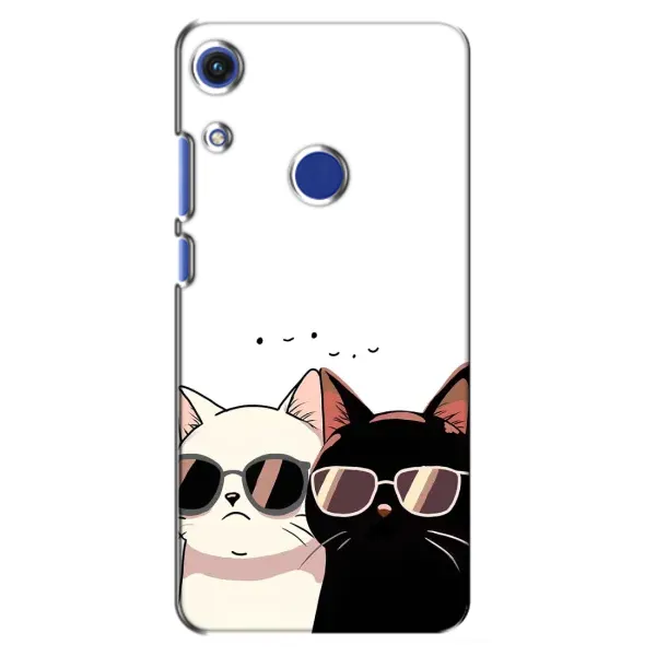Чехол с принтом «Коты в очках» для Huawei Honor 8A