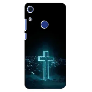 Чехол для Huawei Honor 8A (AlphaPrint) - (Христианские)