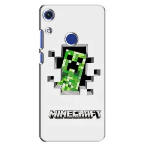 Чехол Майнкрафт на Huawei Honor 8A (AlphaPrint) Minecraft (крипер Майнкрафт)