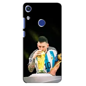 Чехлы для Huawei Honor 8A (Leo чемпион) (AlphaPrint) (Кубок Месси)