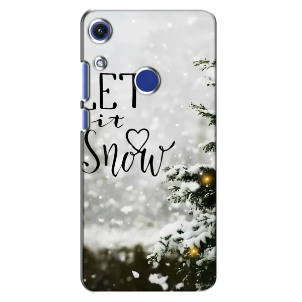Чехол с принтом «Let it snow» для Huawei Honor 8A