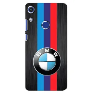 Чехол для Хуавей Хонор 8А - с принтом БМВ (AlphaPrint) (Лого BMW)