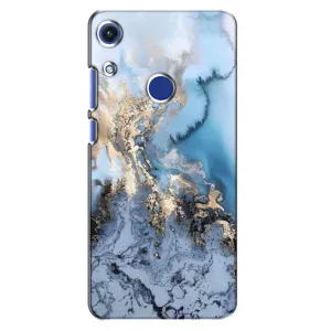 Мраморный чехол на Huawei Honor 8A (VPrint) (Нежный мрамор)
