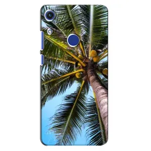 Силиконовый чехол с КАРТИНКАМИ лето для Huawei Honor 8A (AlphaPrint) (Пальма)