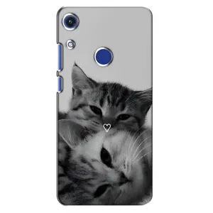 Чехол с рисунком кот на Huawei Honor 8A (Пара котов)