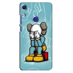 Чехлы для Huawei Honor 8A - Bearbrick Louis Vuitton (PREMIUMPrint) (Плач Bearbrick)