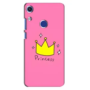 Чехол с картинкой (Стильные) для Хуавей Хонор 8А - (AlphaPrint) (Princess)