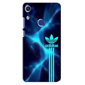 Чехлы Адидас для Huawei Honor 8A (AlphaPrint) (Синий Адидас)