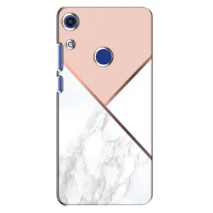 Мраморный чехол на Huawei Honor 8A (VPrint) (Тройной мрамор)