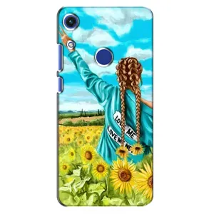 Чохол для Патріота України Huawei Honor 8A - (AlphaPrint) (Україночка)