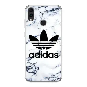 Чехлы Адидас для Huawei Honor 8X (AlphaPrint) (Адидас на мраморе)