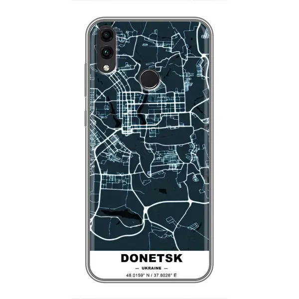 Чехол с принтом «Донецк» для Huawei Honor 8X
