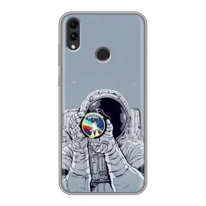 Чохол NASA для Huawei Honor 8X (AlphaPrint) (Космонавт фото)