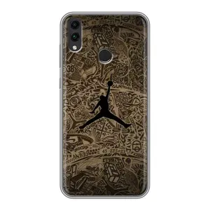 Чехлы для Huawei Honor 8X - с картинкой JORDAN (AlphaPrint)