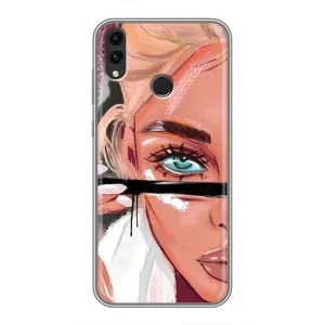 Чехол с печатью для Huawei Honor 8X - (Мода) (AlphaPrint)