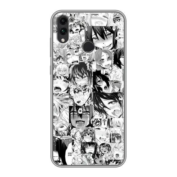 Чехол с принтом «Ahegao manga» для Huawei Honor 8X