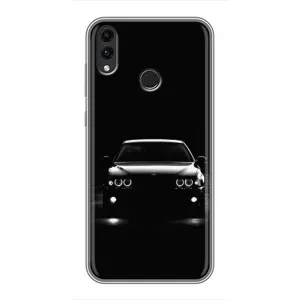 Чехол для Хуавэй Хонор 8Х - с принтом БМВ (AlphaPrint) (Машина BMW)