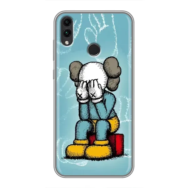 Чехол с принтом «Плач Bearbrick» для Huawei Honor 8X