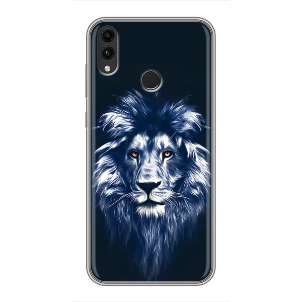 Чехол с принтом «Синий Лев» для Huawei Honor 8X