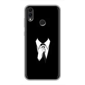 Чехол для Хуавэй Хонор 8Х - (AlphaPrint) с печатью (ТОП продаж) (Стиляга)