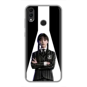 Чохли Венсдей на Huawei Honor 8X Уенсдей (AlphaPrint) (W-Wednesday)