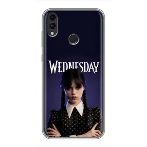 Силиконовый чехол с картинкой для Huawei Honor 8X (Wednesday)