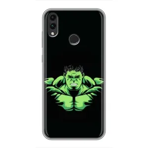 Чохли з героями Марвел Huawei Honor 8X (VPrint) (Зелений Халк)