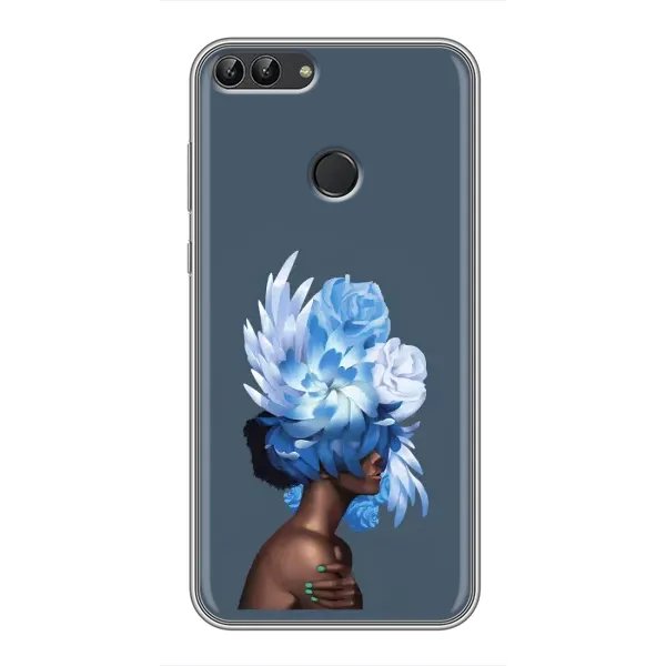 Чехол с принтом «Цветы на голове» для Huawei Honor 9 Lite