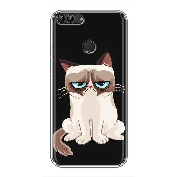 Чехол с принтом «Грустный кот» для Huawei Honor 9 Lite Чехол с принтом «Грустный кот» для Huawei Honor 9 Lite