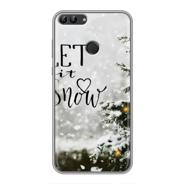 Чехол с принтом «Let it snow» для Huawei Honor 9 Lite