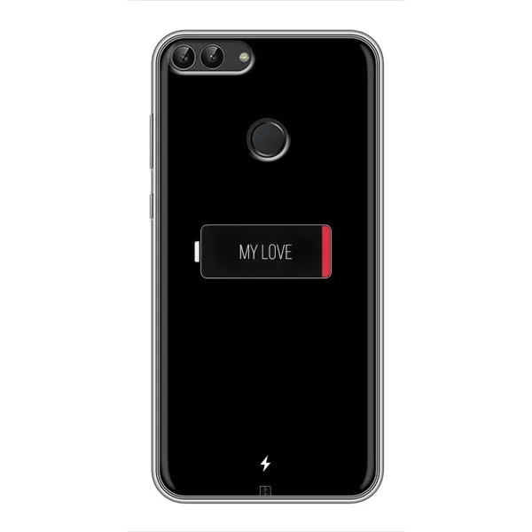 Чехол с принтом «Love battery» для Huawei Honor 9 Lite