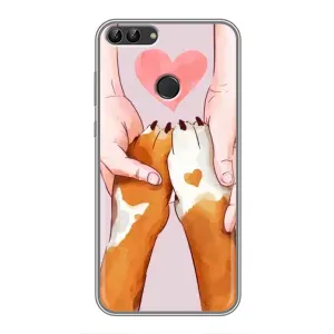 Чехол с принтом «Любовь к собакам» для Huawei Honor 9 Lite