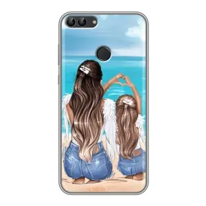 Чохол з друком для Huawei Honor 9 Lite - (Мама з дитинкою) (AlphaPrint)