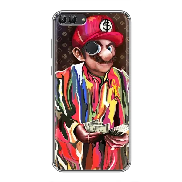 Чохол з принтом «Mario LV» для Huawei Honor 9 Lite
