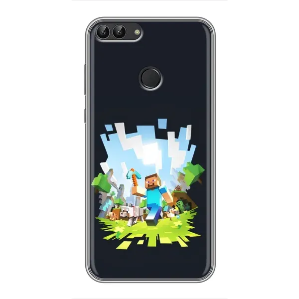 Чехол с принтом «персонажи Minecraft» для Huawei Honor 9 Lite Чехол с принтом «персонажи Minecraft» для Huawei Honor 9 Lite