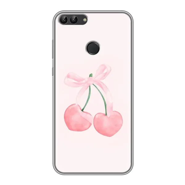 Чехол с принтом «Розовые вишни» для Huawei Honor 9 Lite