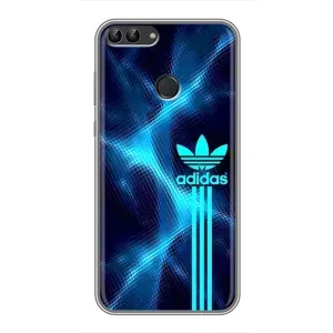 Чохли Адидас для Huawei Honor 9 Lite (AlphaPrint) (Синій Адідас)