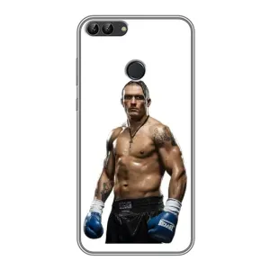 Чохол з картинкою Олександр Усик для Huawei Honor 9 Lite (Усик на білому)