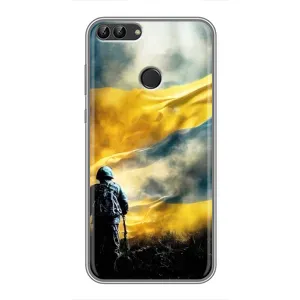 Украинские, патриотические Чехлы для Хуавей Хонор 9 Лайт (Война)