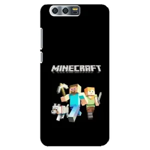 Чохол Майнкрафт на Huawei Honor 9, Glory 9, STF (AlphaPrint) Minecraft (герої Minecraft)
