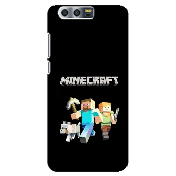 Чехол с принтом «герои Minecraft» для Huawei Honor 9 (Glory 9, STF)