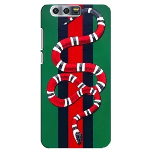 Чохли  GUCCI для . Хуавей . Онор 9, . Ґлорі 9, . СТФ (AlphaPrint) (Gucci змія)
