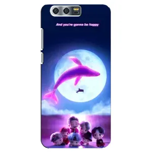 Чехол с принтом «КИТ BTS» для Huawei Honor 9 (Glory 9, STF)