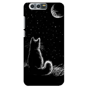 Чохол з принтом для Huawei Honor 9, Glory 9, STF (AlphaPrint) Модні коти