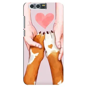 Чехлы с собаками для Huawei Honor 9, Glory 9, STF (VPrint) (Любовь к собакам)