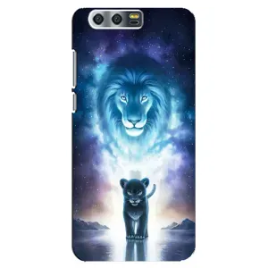 Чохол з картинкою ЛЕВ для Huawei Honor 9, Glory 9, STF (VPrint) (Маленький лев)