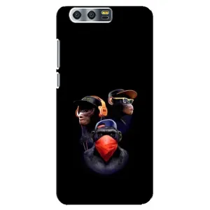 Чохол з Мавпами Huawei Honor 9, Glory 9, STF - (AlphaPrint) (Три мавпи)
