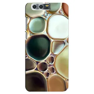 Мраморный чехол на Huawei Honor 9, Glory 9, STF (VPrint) (Радужный Мрамор)